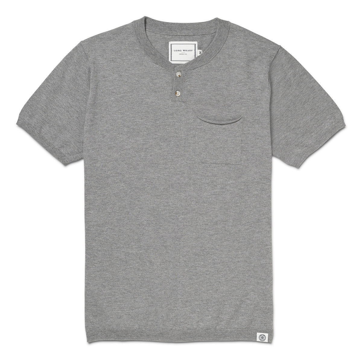 SeaWell® Knit Henley Tee