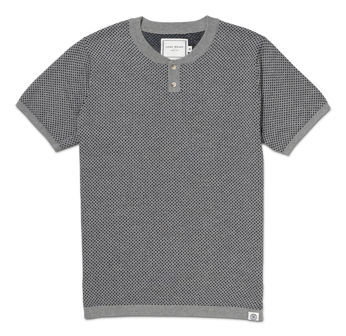 Edgartown SeaWell® Knit Henley Tee