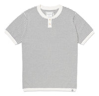 SeaWell® Striped Knit Henley Tee