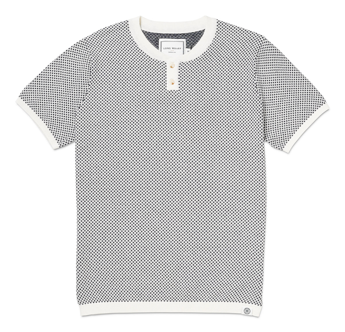 Edgartown SeaWell® Knit Henley Tee