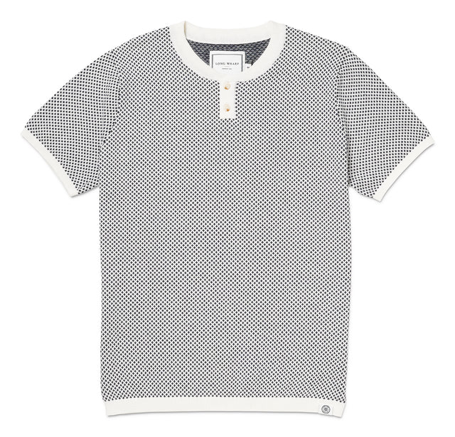 Edgartown SeaWell® Knit Henley Tee