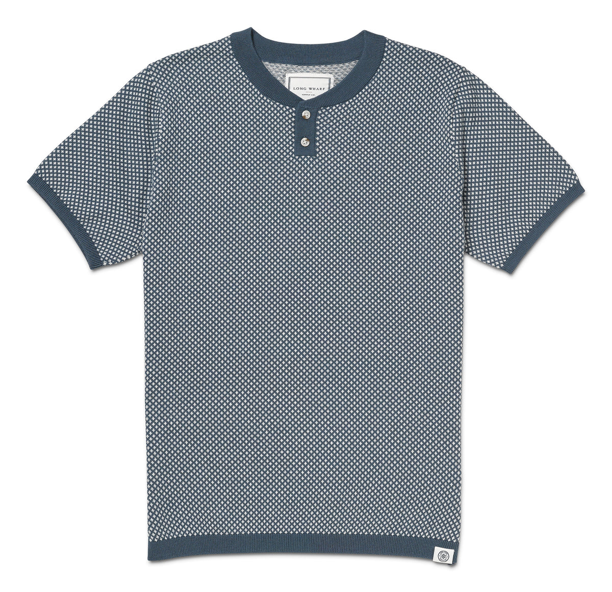 Edgartown SeaWell® Knit Henley Tee