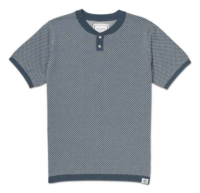 Edgartown SeaWell® Knit Henley Tee