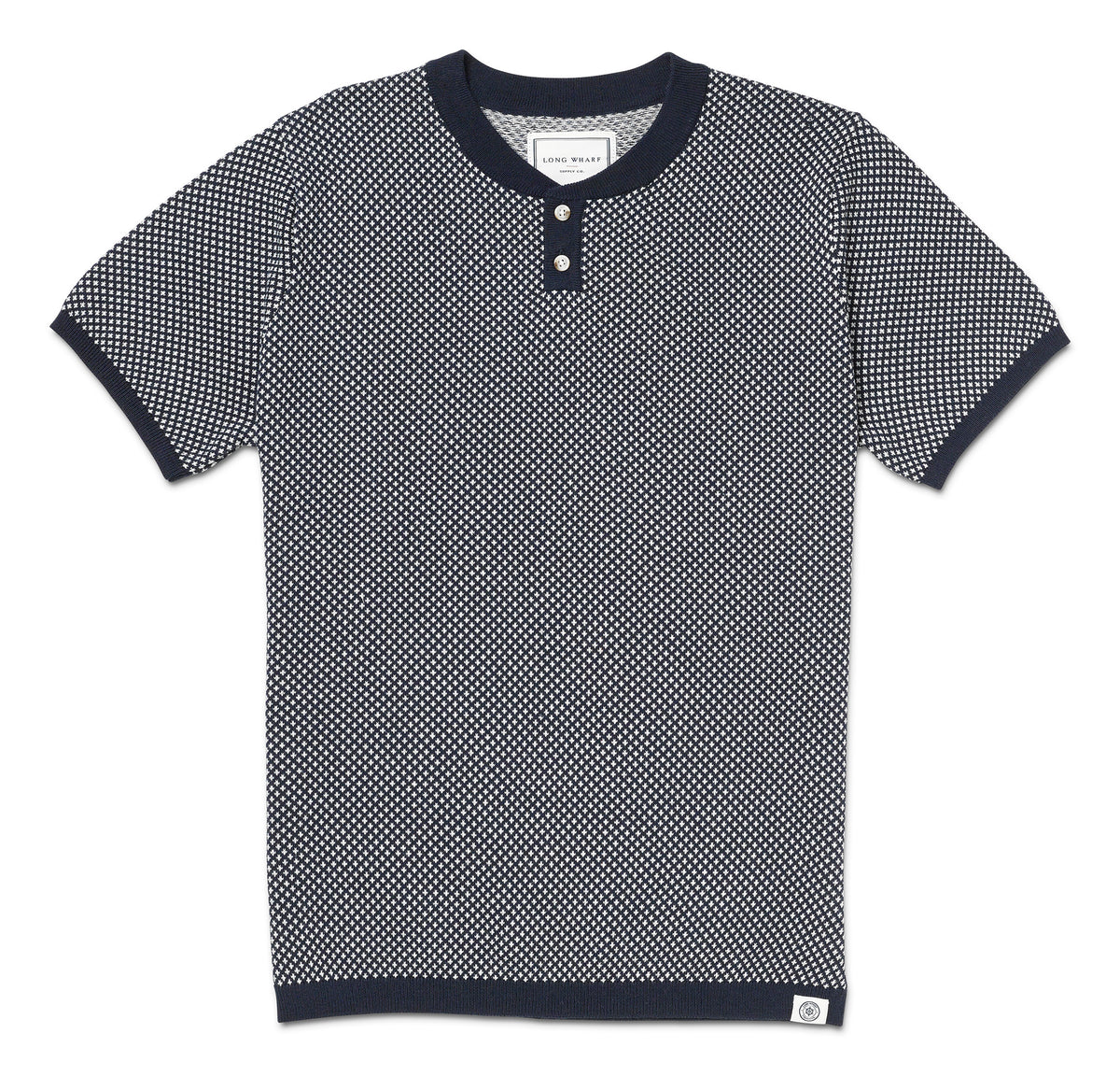 Edgartown SeaWell® Knit Henley Tee