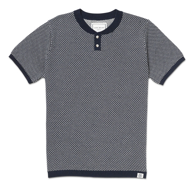Edgartown SeaWell® Knit Henley Tee