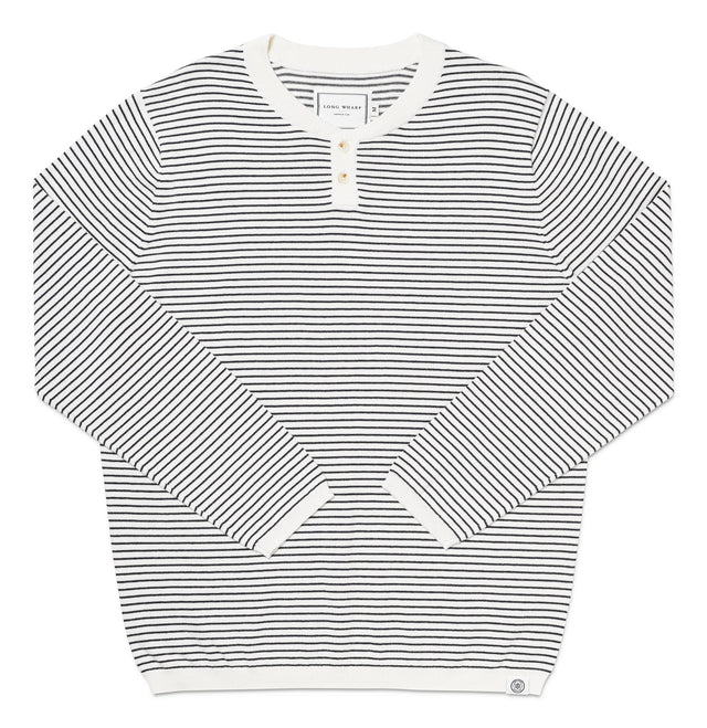 SeaWell® Striped Knit Henley