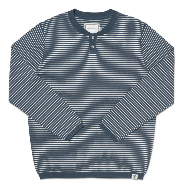 SeaWell® Striped Knit Henley