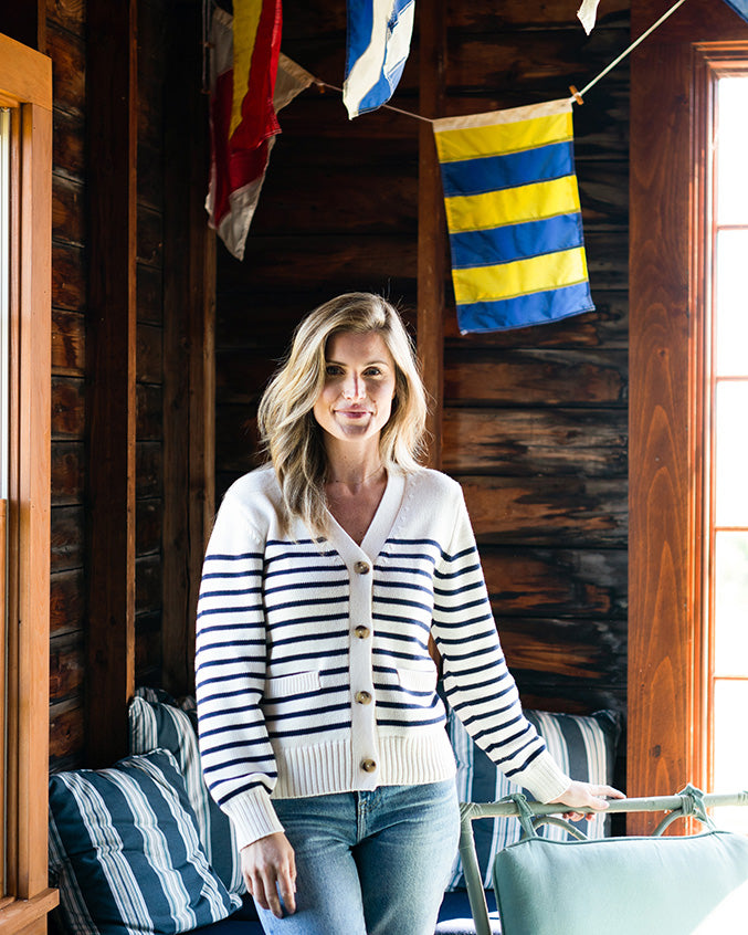 Sconset SeaWell® Cardigan | Long Wharf Supply Co.