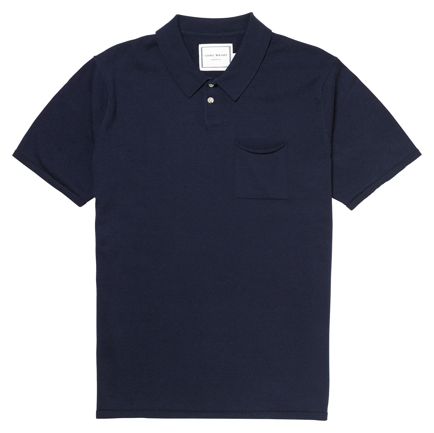 SeaWell™ Knit Pocket Polo – Long Wharf Supply
